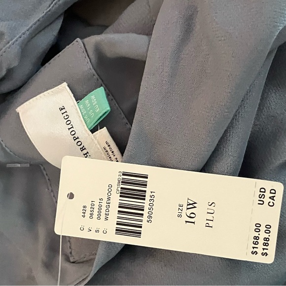 Anthropologie Madeleine Midi Dress Plus Size 16W NWT - Picture 8 of 11